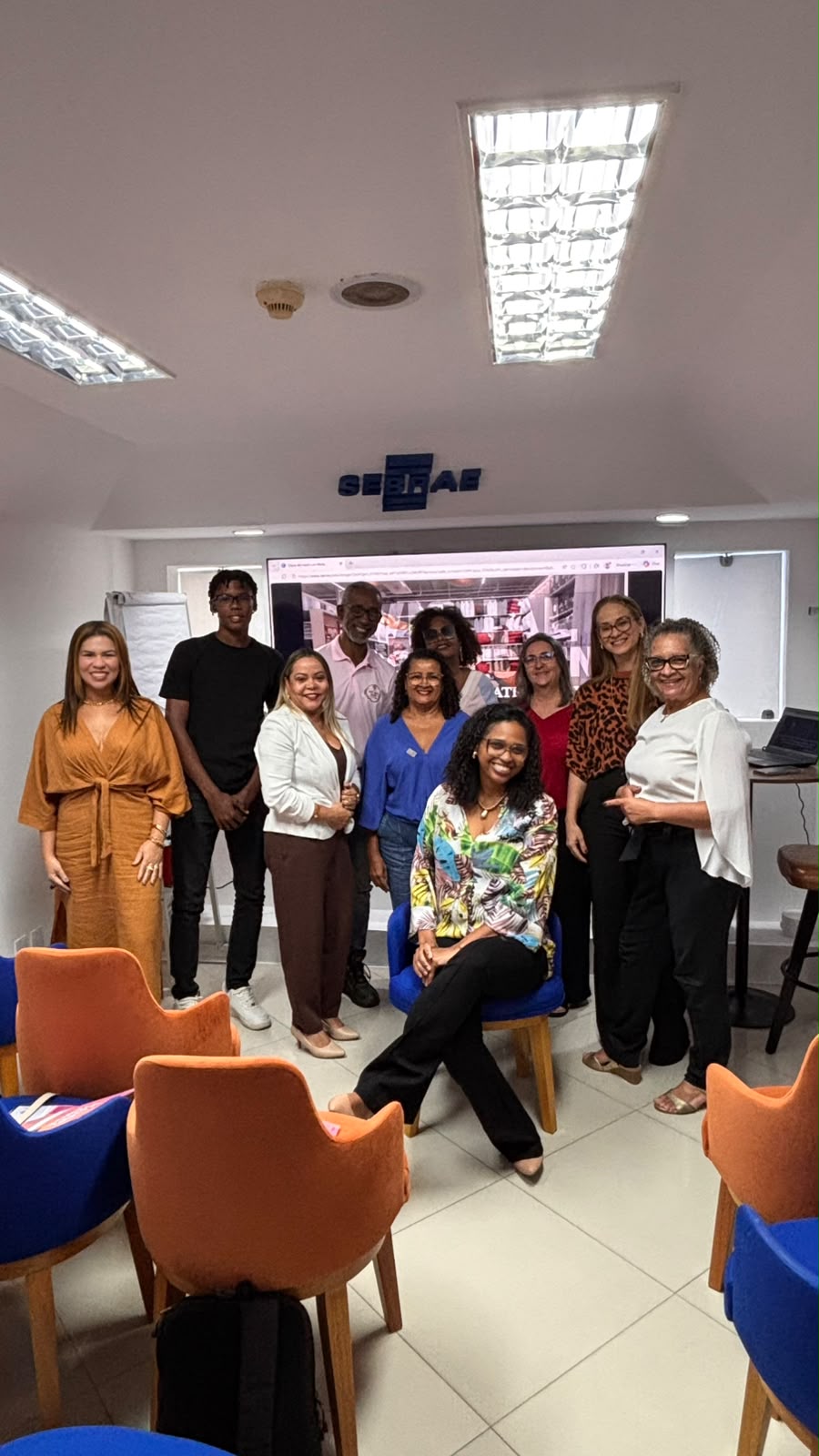 Participantes da palestra no Sebrae